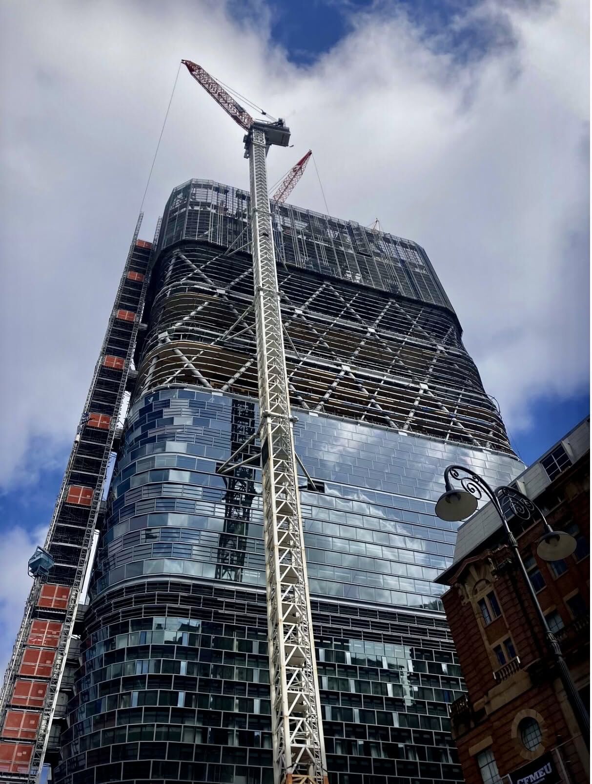 Atlassian Central tower under construction in Sydney